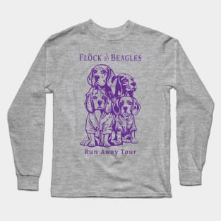 Flock Of Beagles Long Sleeve T-Shirt